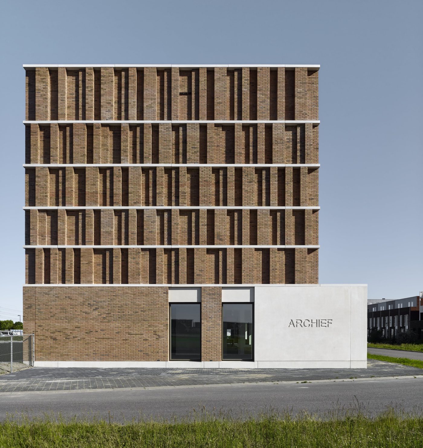 City Archive Delft; Brick Award 2020 Category Winner Category "Working Together"; Architects: Office Winhov, Gottlieb Paludan Architects, Photo:  Stefan Müller