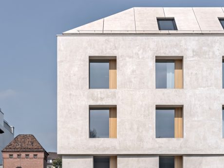 2226 Emmenweid. Brick Award 22 Category "Working together". Baumschlager Eberle Architekten. Photo of building