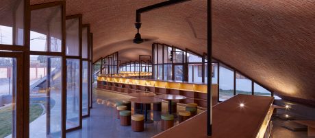 Maya Somaiya Library; Brick Award 2020 Category "Building Outside The Box"; Architects: Sameep Padora & Associates, Photo:  Edmund Sumner