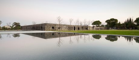 Tsingpu Yangzhou Retreat. Brick Award 22 Category "Building outside the box". neri & hu design and research office. Outside view