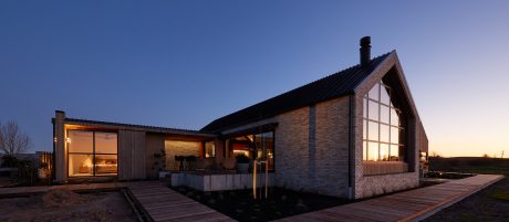 Project built with St-Ives Terca Brick (plant Péruwelz) in Architectum #31 from New Zealand