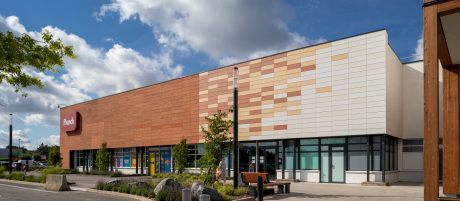 RENOVATION shopping center AU SHOPPING Cladding ARGETON ET TERREA, existing cladding, haut-de-france