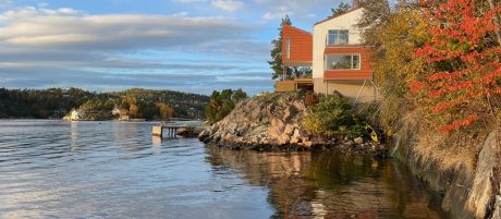 Facade cladding: Actua Naturrød | Gylteveien 4, Norway