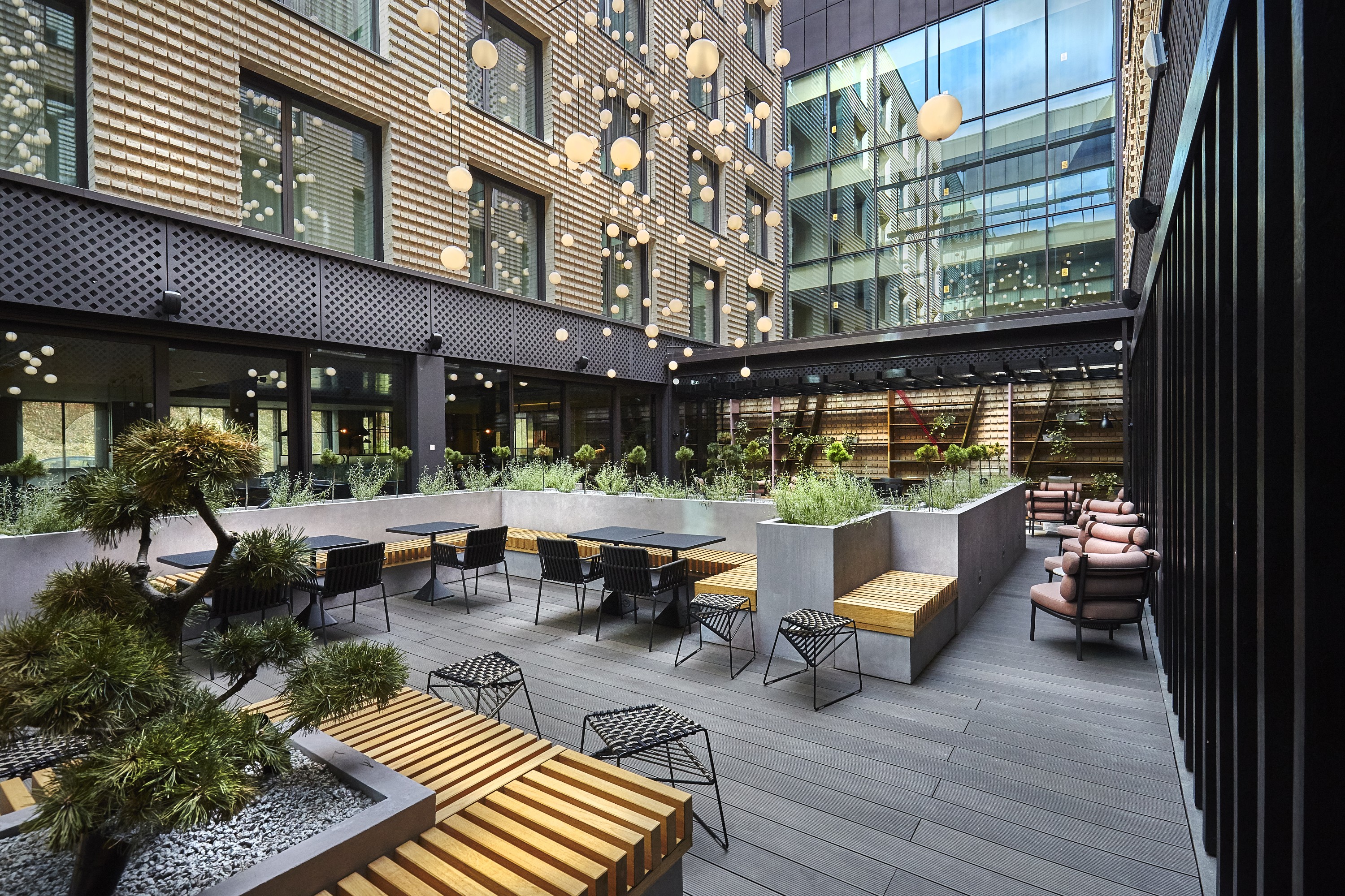 Architecture in a historical setting