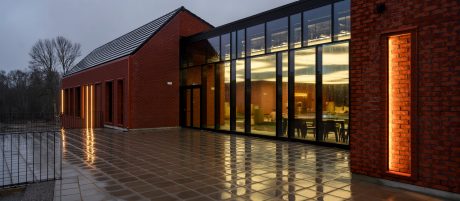 Health club of Suure-Jaani, Estonia. Used materials: Terca Nordic Line Stockholm clinker bricks in FAT65 format from Aseri plant. Photographer: Tõnu Tunnel.
