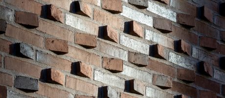 School Building in Copenhagen, Facing Brick - 2.4.78 Brown Devil