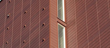 Facade cladding: Argeton Tampa - Argeton Lineo | Värnhemstorget, Sweden