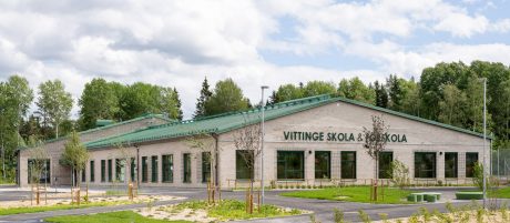 Fasadtegel: EW2163 Cassis | Vittinge Förskola