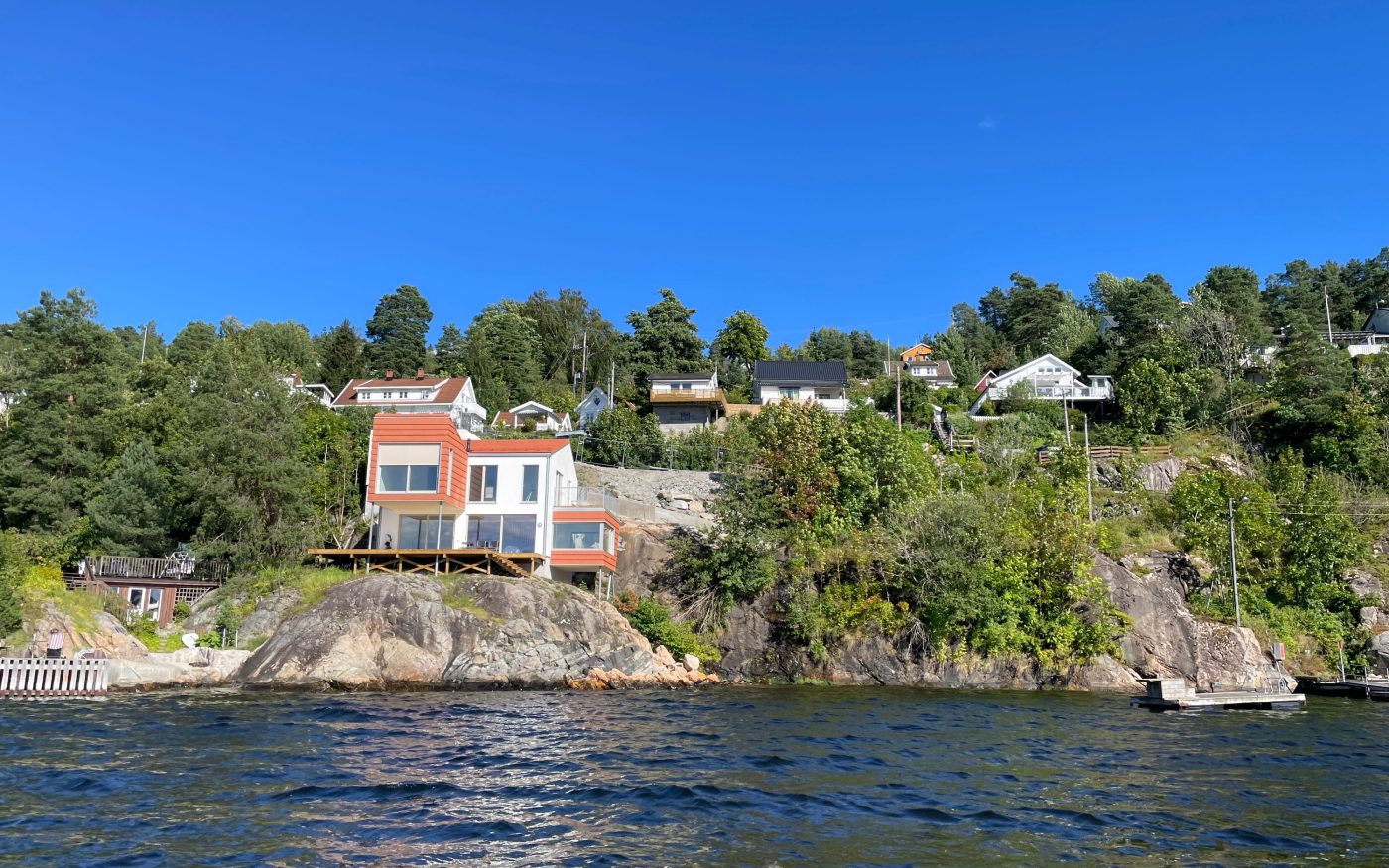 Facade cladding: Actua Naturrød | Gylteveien 4, Norway