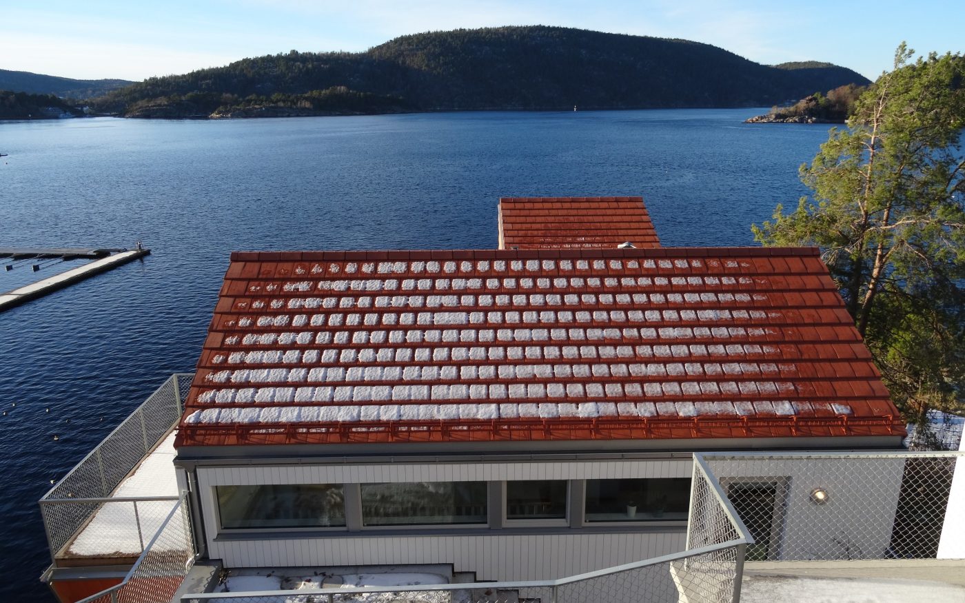 Facade cladding: Actua Naturrød | Gylteveien 4, Norway