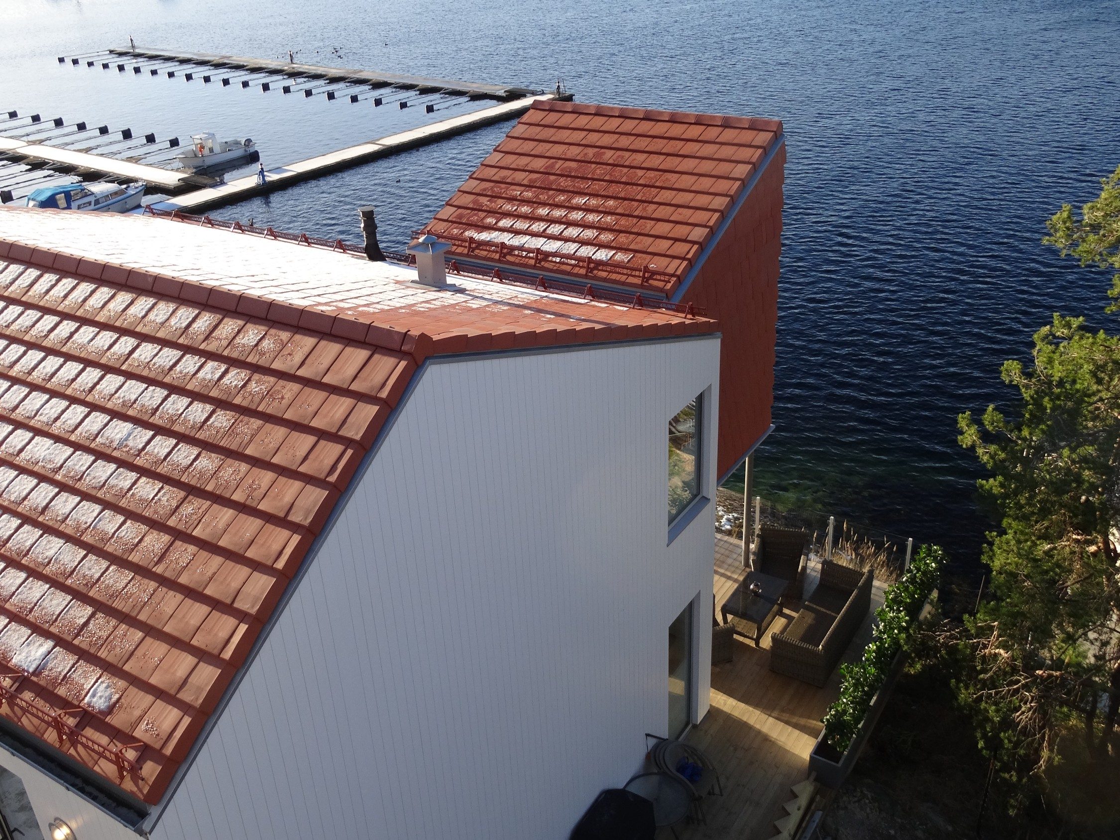 Facade cladding: Actua Naturrød | Gylteveien 4, Norway