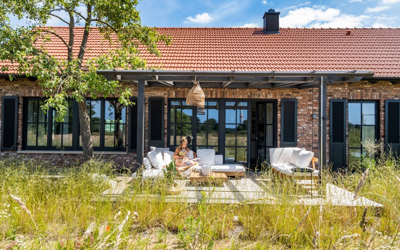 Retro Vormauerziegel, Rustica Olde Wells, Oude-Serie, Umbau, Sanierung, ehemaliger Hühnerstall,, Engelshove Architekten, Haus Görlich, 