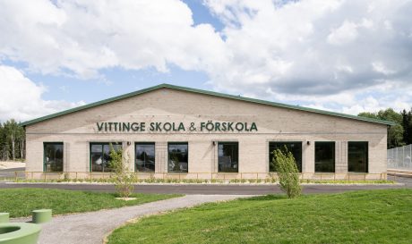 Fasadtegel: EW2163 Cassis | Vittinge Förskola