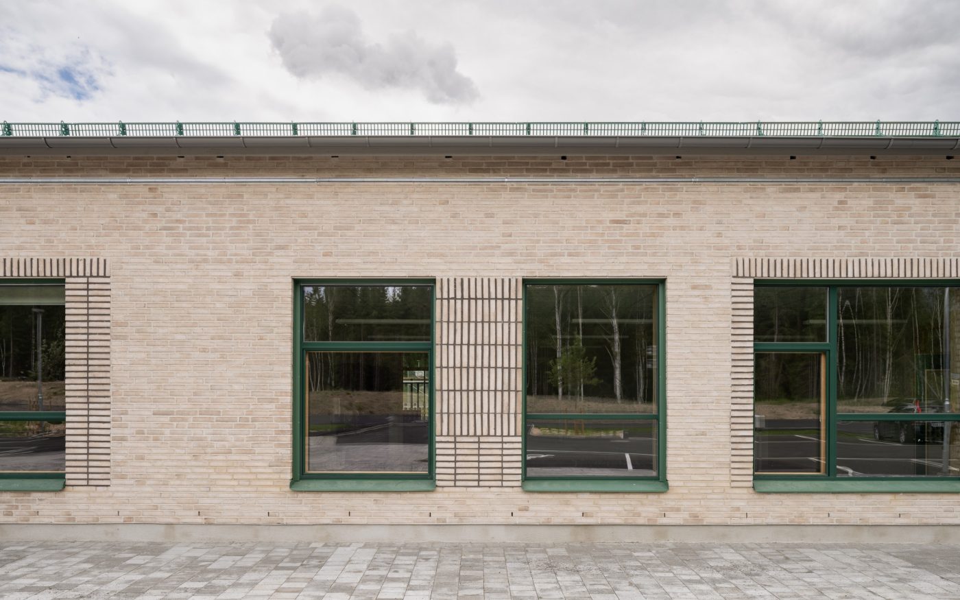 Fasadtegel: EW2163 Cassis | Vittinge Förskola