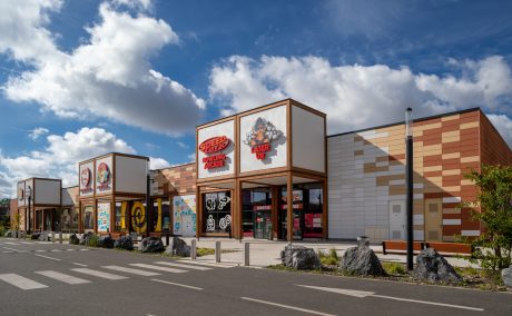 RENOVATION shopping center AU SHOPPING Cladding ARGETON ET TERREA, existing cladding, haut-de-france