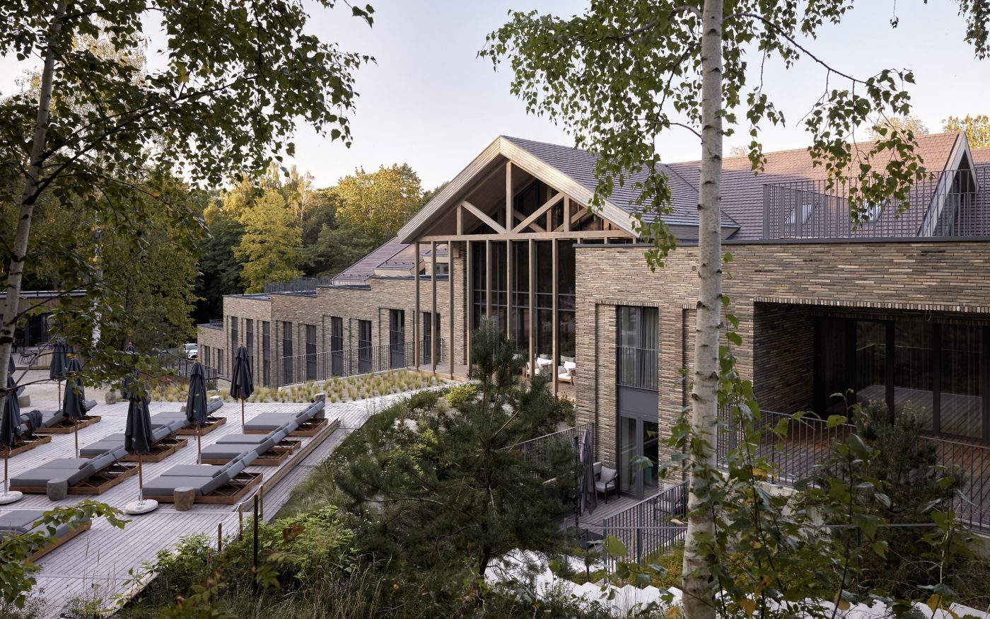 Apartment building, "Aksominės kopos", Nida