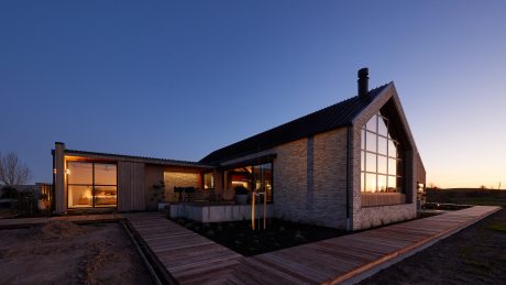 Project built with St-Ives Terca Brick (plant Péruwelz) in Architectum #31 from New Zealand