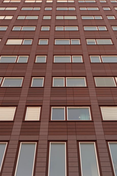Facade cladding: Argeton Tampa - Argeton Lineo | Värnhemstorget, Sweden