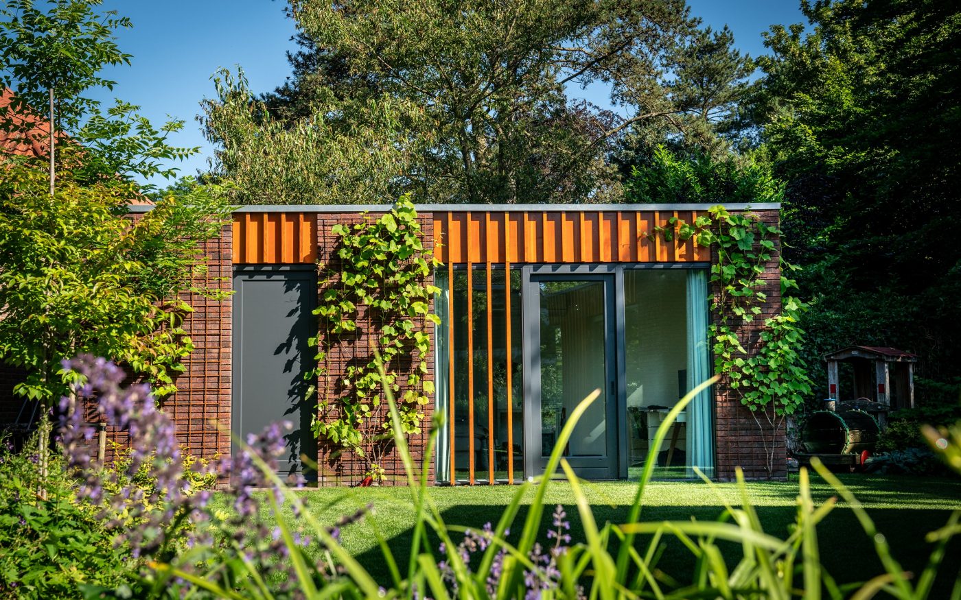 Renovation of an orangery with ClickBrick Pure in Baarn 