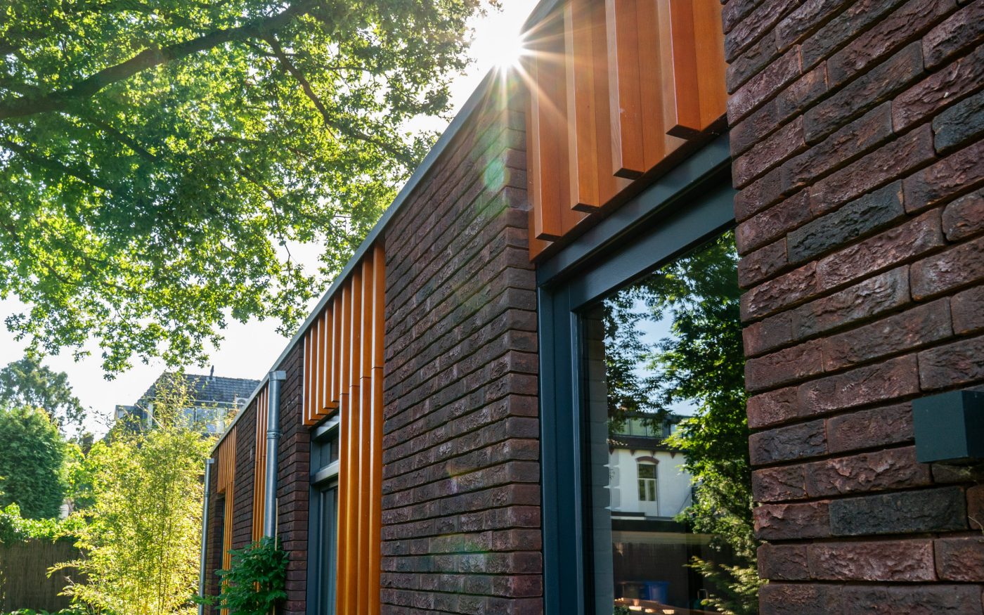 Renovation of an orangery with ClickBrick Pure in Baarn 