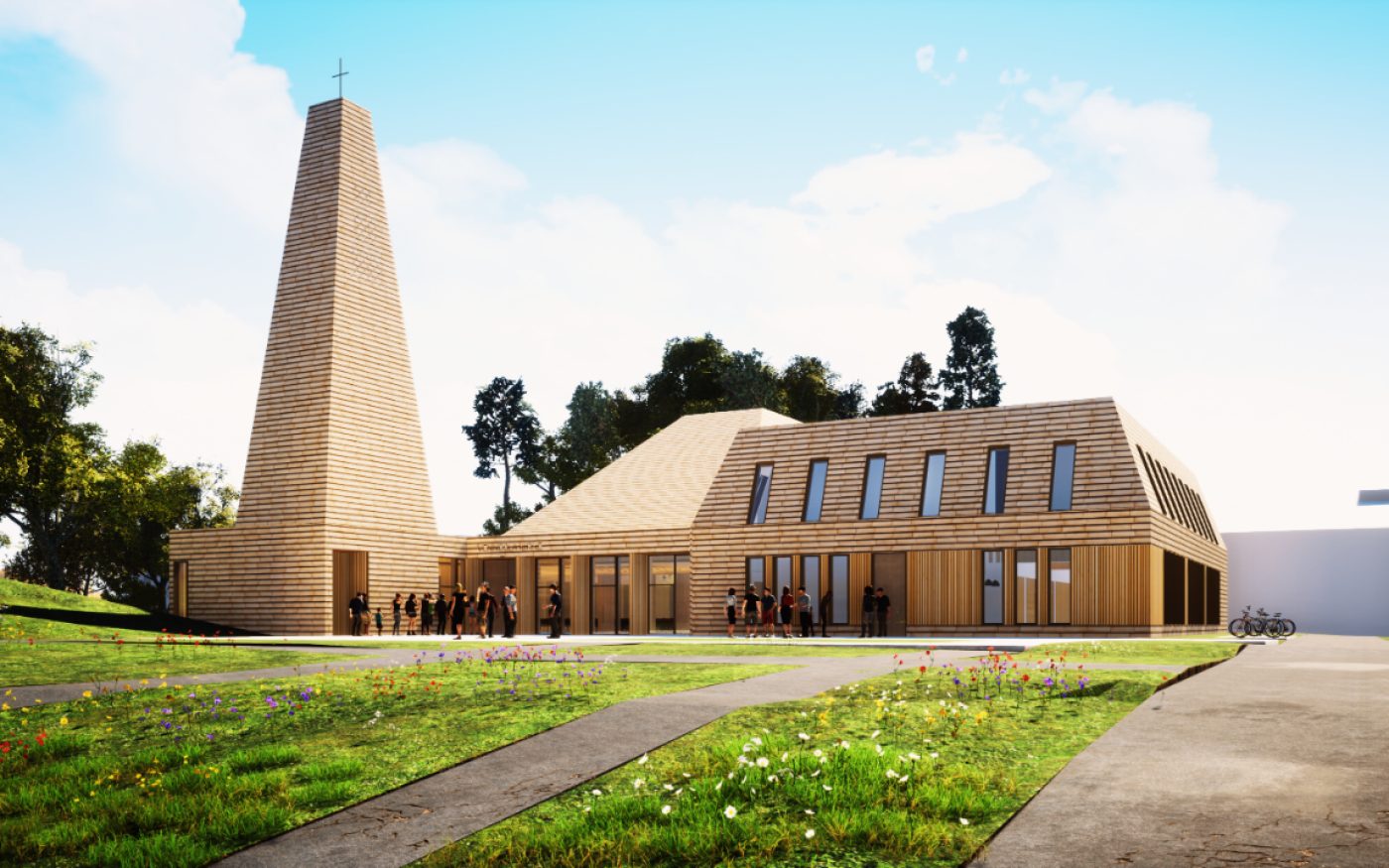 Referenzobjekt Urban Vennesla Kirche in Norwegen