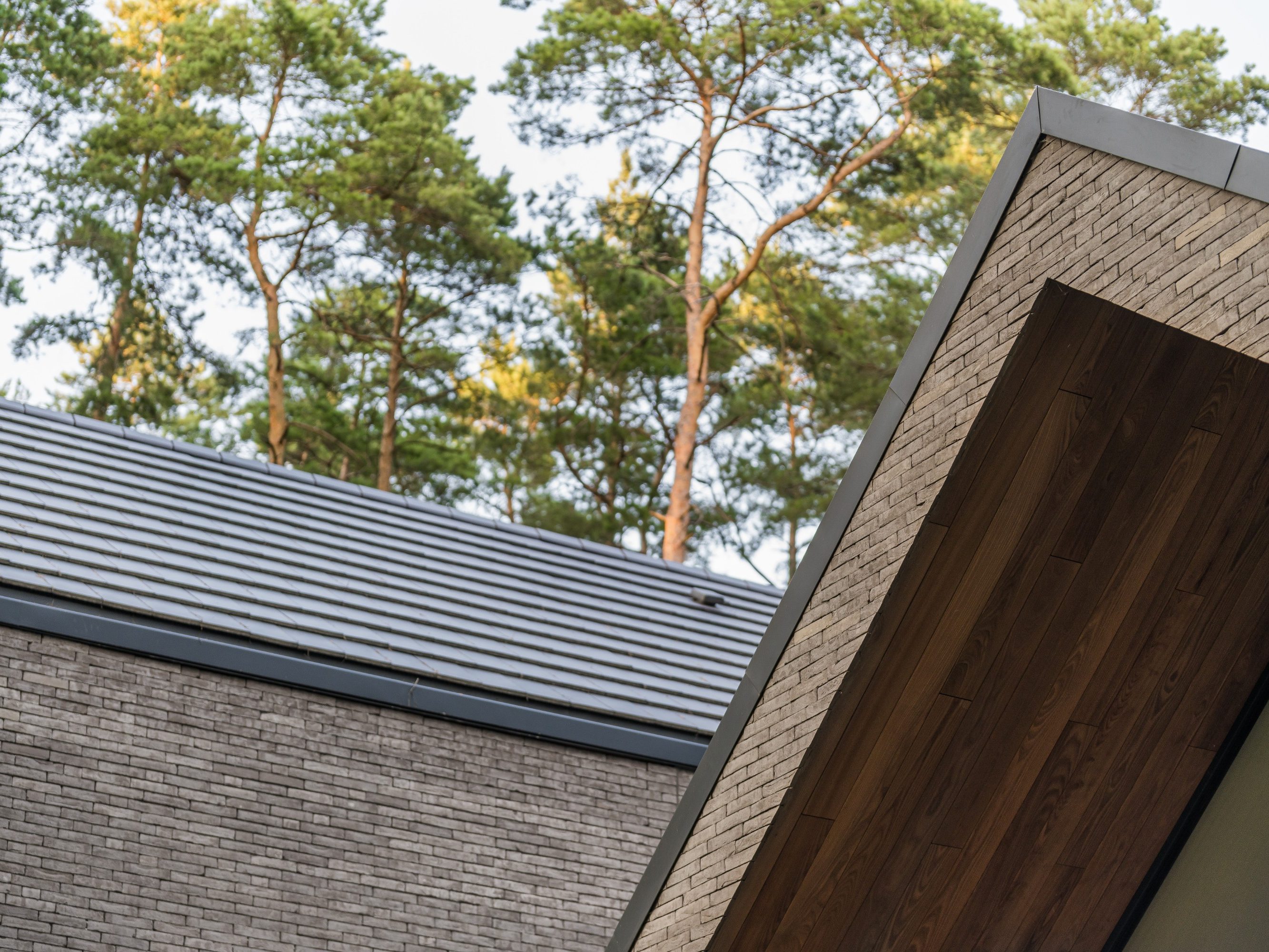 Forest Inspired House, Z3Z Architekci, Koramic Orea 9 grey engobe , Terca Iluzo grey