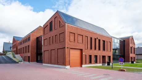 Health club of Suure-Jaani, Estonia. Used materials: Terca Nordic Line Stockholm clinker bricks in FAT65 format from Aseri plant. Photographer: Kristian Lust.
