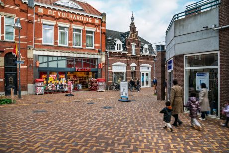 Redesign of public space | Center, Tegelen | Paving bricks: Tegelen mix and the Bruno, Rosa, and Zonnebloem DF