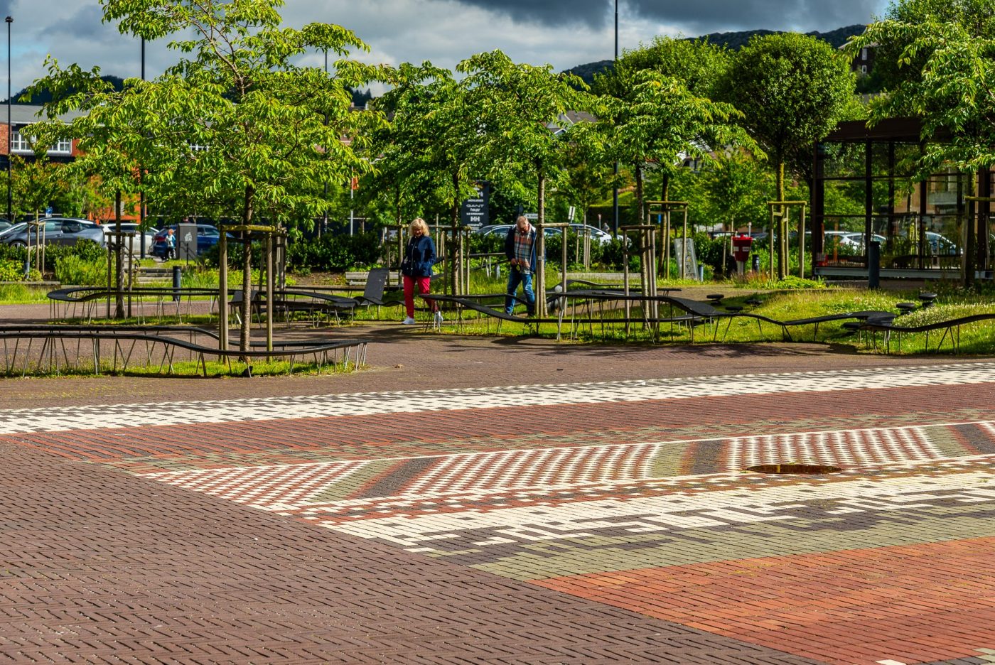 Bekledningstegl: Norten - Bretagne - Argenti - Fico Wasserstrich - Bruno - Paviona - Nero Wasserstrich | Ålgård Sentrum, Gjesdal