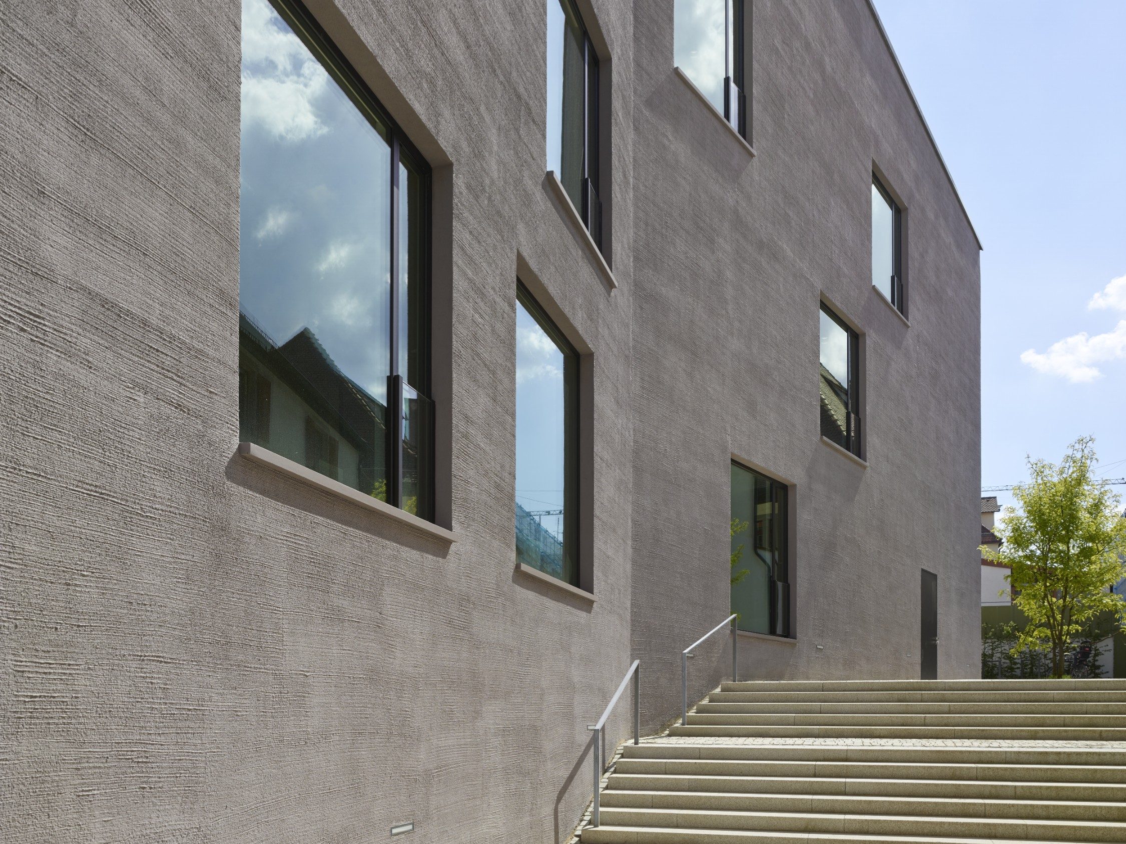 verfüllte Ziegel, MW, Mineralwolle, Erdbebenzone 3, EB, harris + kurrle architekten bda, Neckar, Deutscher Ziegelpreis 2019, Monolith