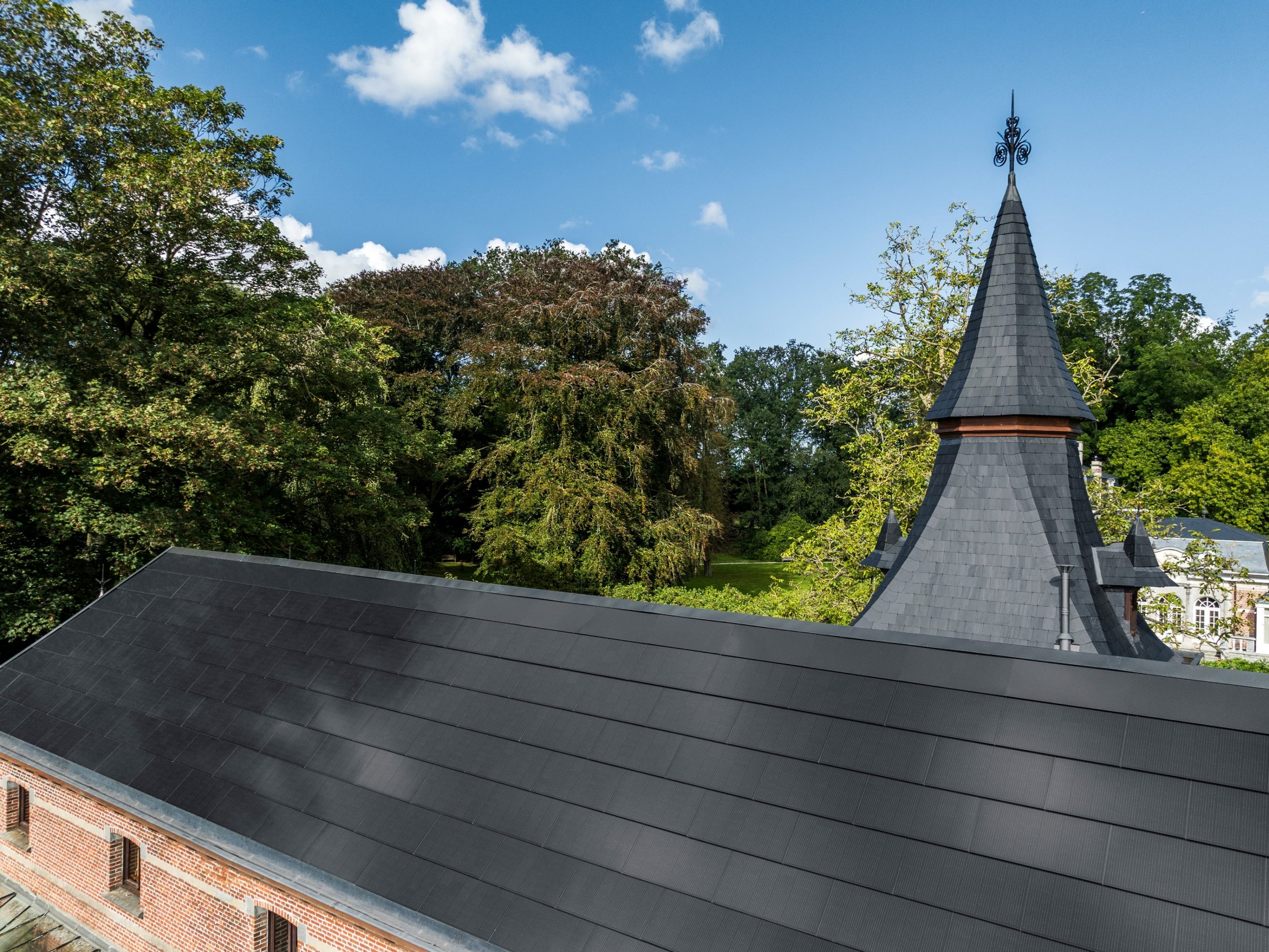 Reference photo renovation castle in Moorslede