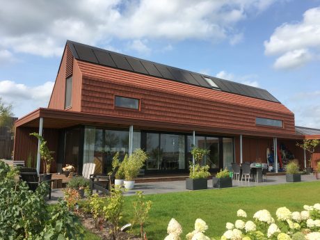 New Construction Open - Detached House | Meerstad | Architect: Architectuurstudio SKA | Contractor: Buildingcompany van Dijk | Rooftile: Vauban gewolkt engobe