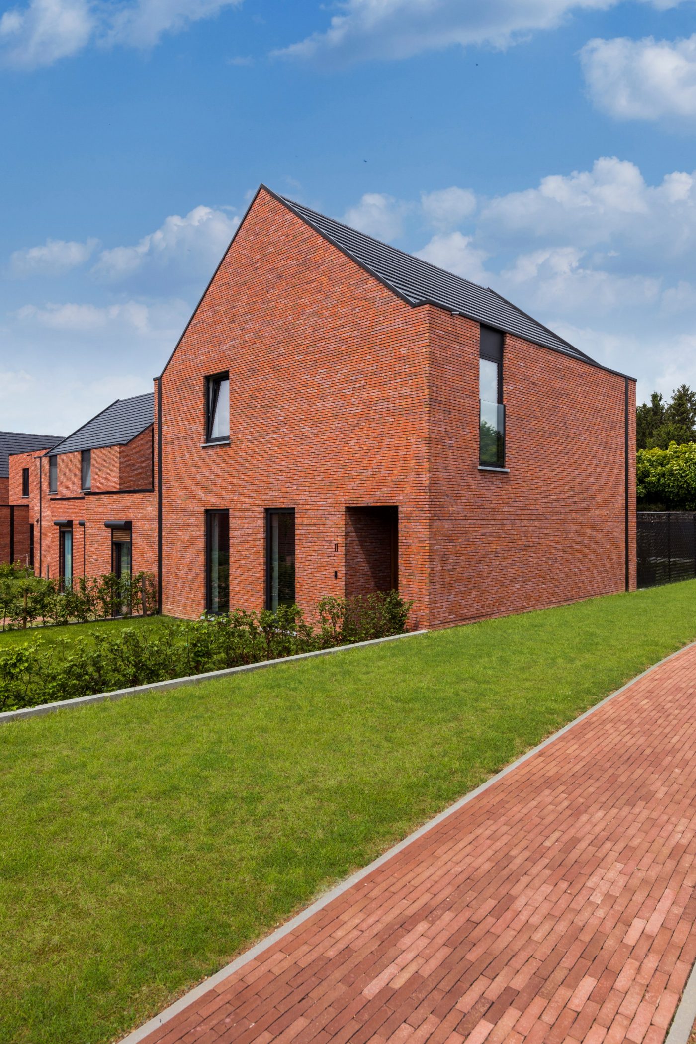 Reference photo new construction single family homes in Sint-Truiden