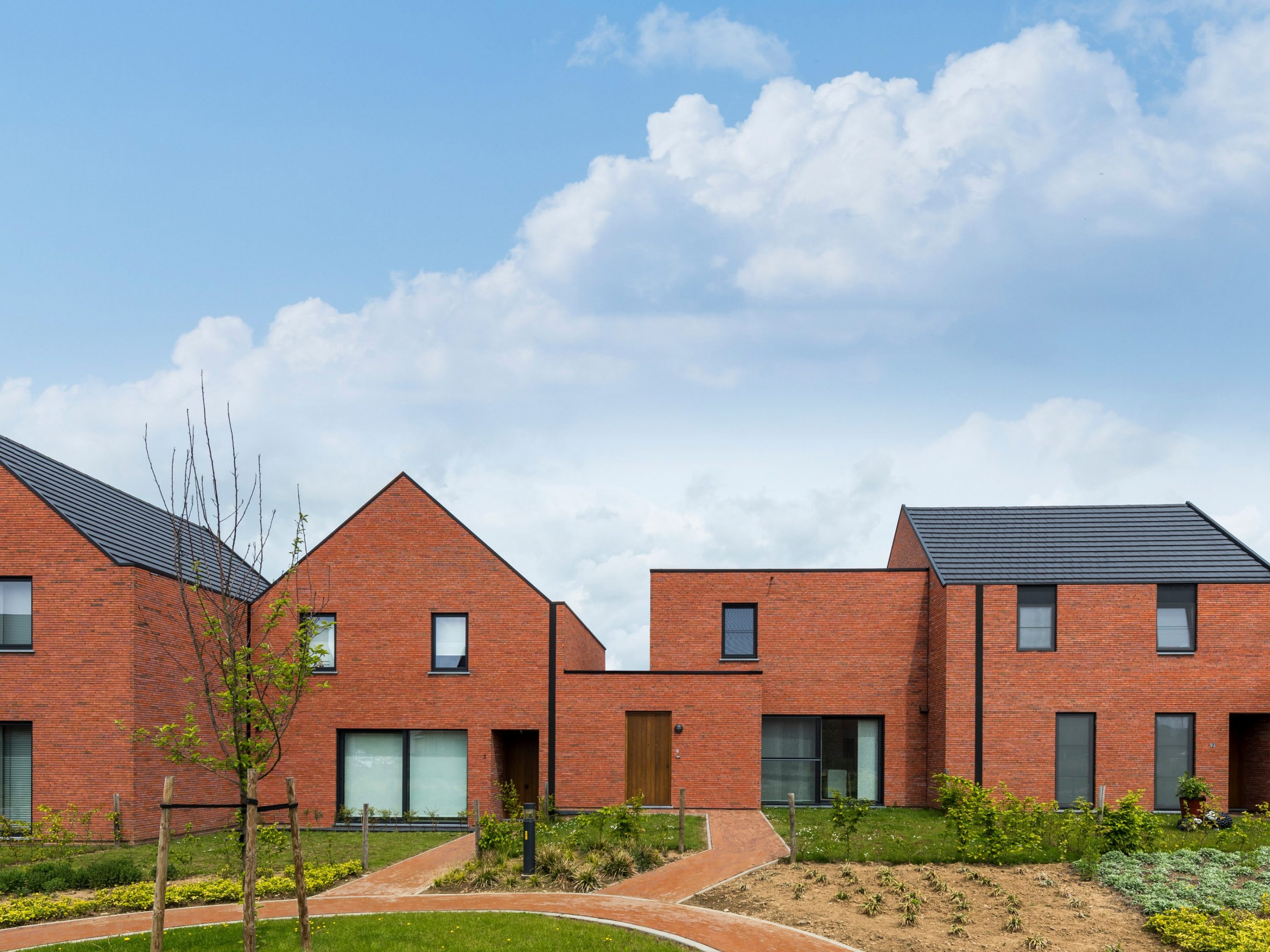 Reference photo new construction single family homes in Sint-Truiden