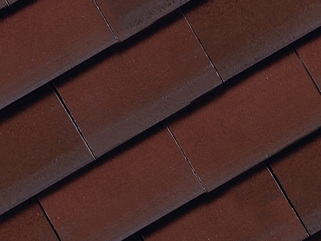 Panel photography of the Tegelpan 301 Wijnrood geglazuurd