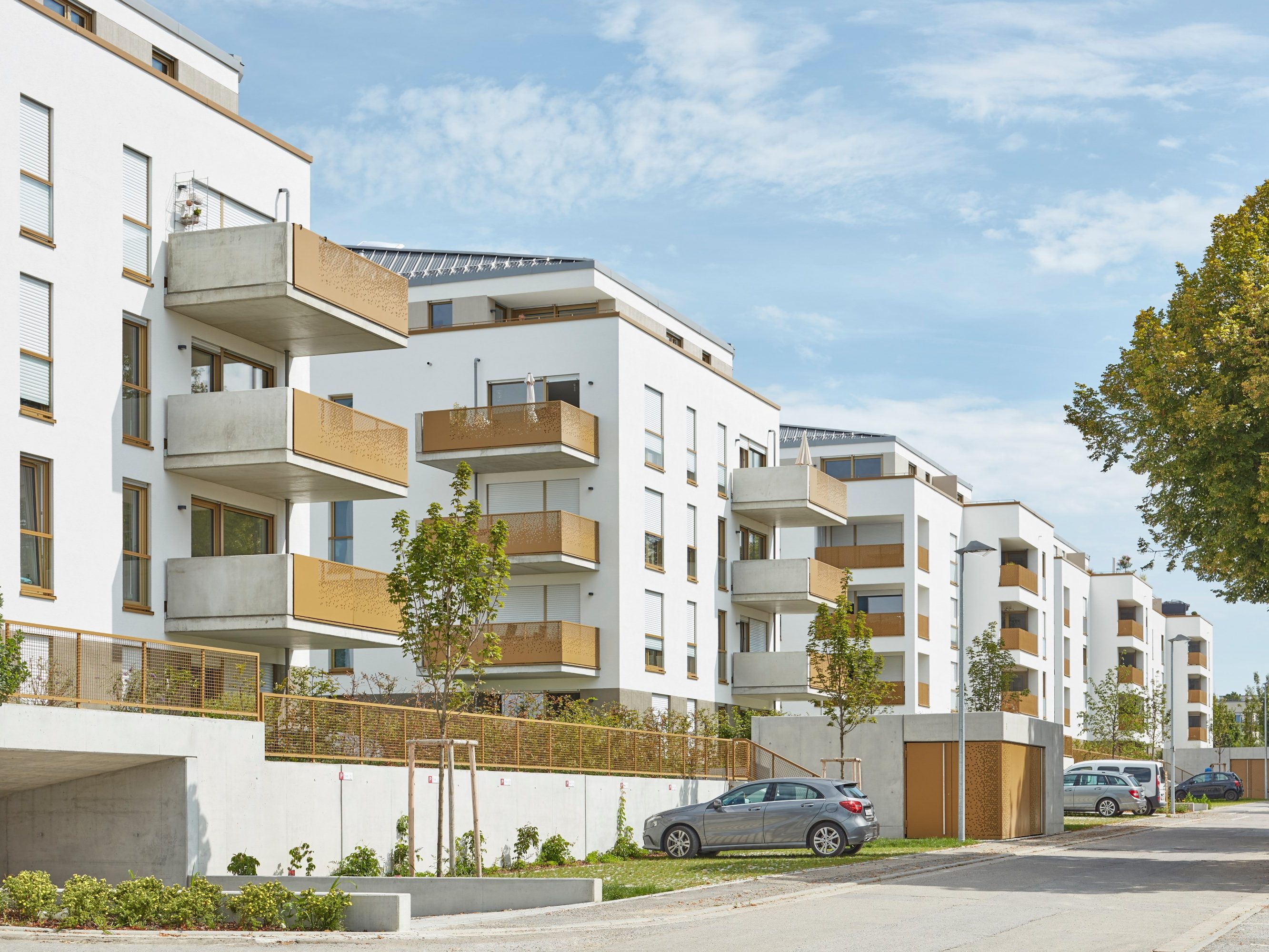 MFH, Caerphillystr., Am Sonnenberg, WBL Wohnungsbau Ludwigsburg GmbH, ARP Architekten, Fair-Wohnen-Modell, NaWoh Qualitätssiegel 2020, Nachhaltiger Wohnungsbau, KfW-Energieeffizienzhaus 55, Poroton-Systemzubehör, WDF