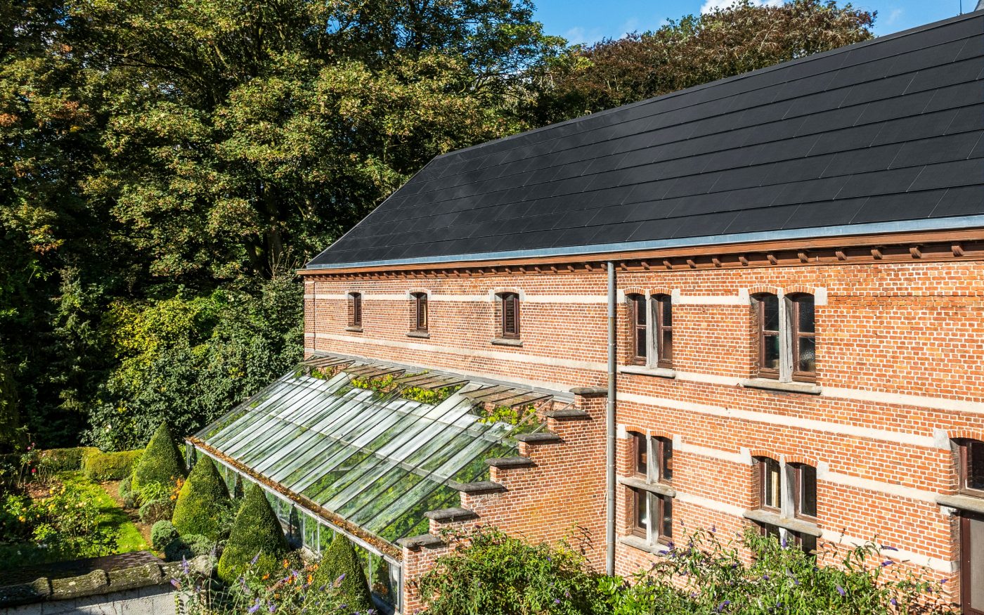 Reference photo renovation castle in Moorslede