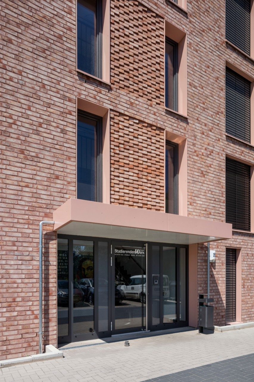 wasserstrichziegel, nf,  stennerstraße/storchsbrede, rübsamen partner bda, ingenieurgesellschaft lakowksi, studierendenwerk bielefeld