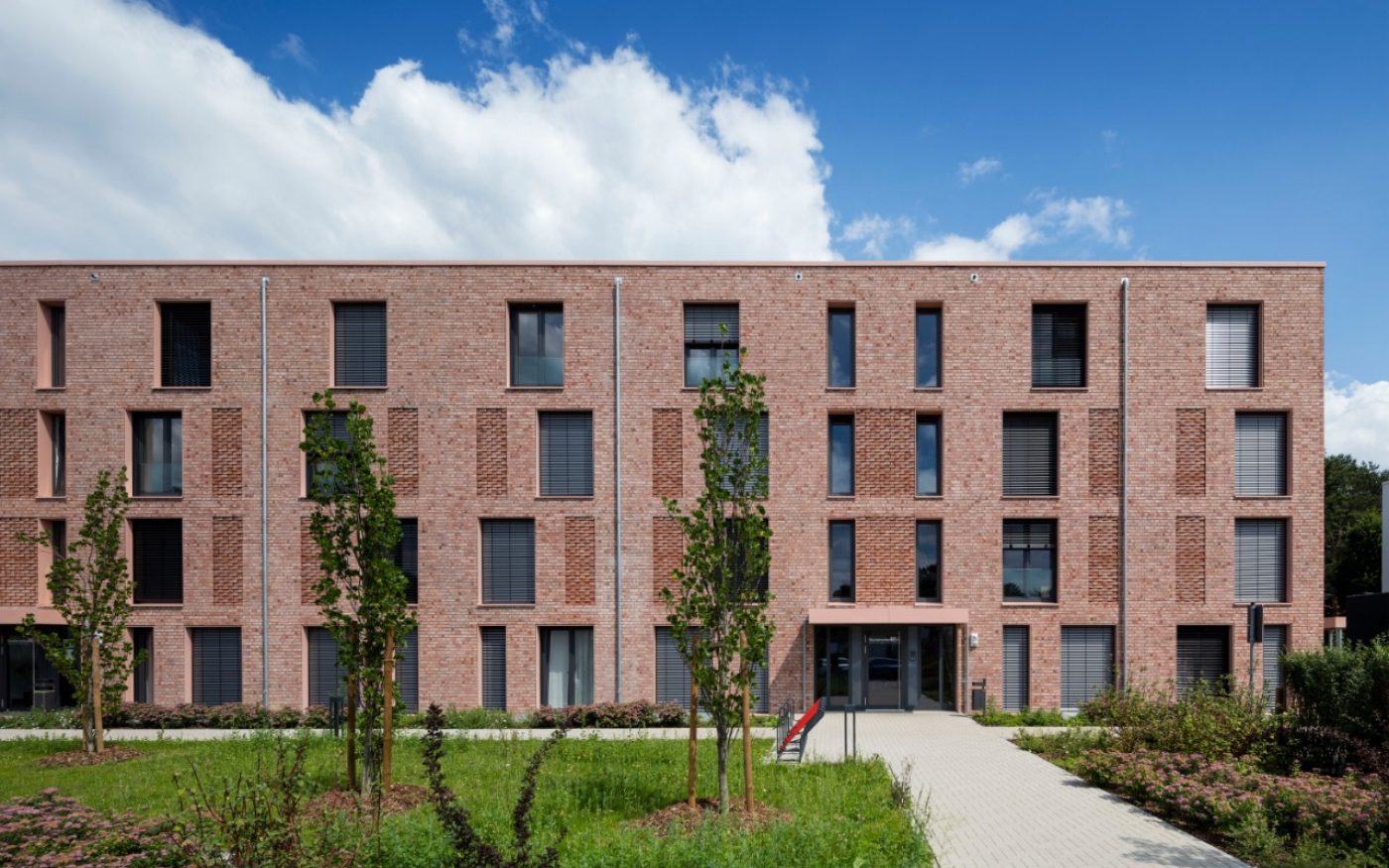 wasserstrichziegel, nf,  stennerstraße/storchsbrede, rübsamen partner bda, ingenieurgesellschaft lakowksi, studierendenwerk bielefeld