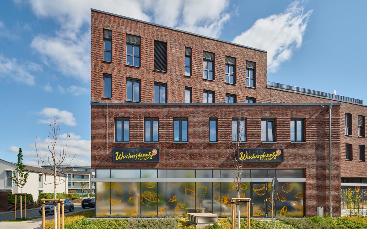 R102, S8- und T7-49,0-MW, Poroton plus Riemchen, Passivhaus-Niveau, Hannover Misburg, Willi-Blume-Allee, Hans-Werner-Lampe-Weg, Kiefer Sander Architekten,, GETEC Immobilien