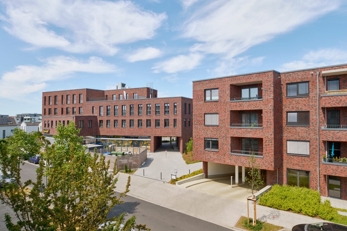 R102, S8- und T7-49,0-MW, Poroton plus Riemchen, Passivhaus-Niveau, Hannover Misburg, Willi-Blume-Allee, Hans-Werner-Lampe-Weg, Kiefer Sander Architekten,, GETEC Immobilien